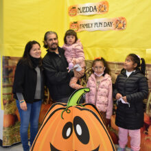 Attendees at NJEDDA's 2022 family Fun Day Photo Booth